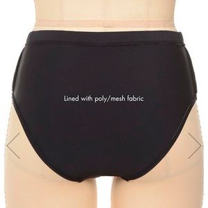 Swimsuits For All Swim - Black Low Waist Twist Front Brief Swimsuits For All Swim - Black Low Waist Twist Front Brief